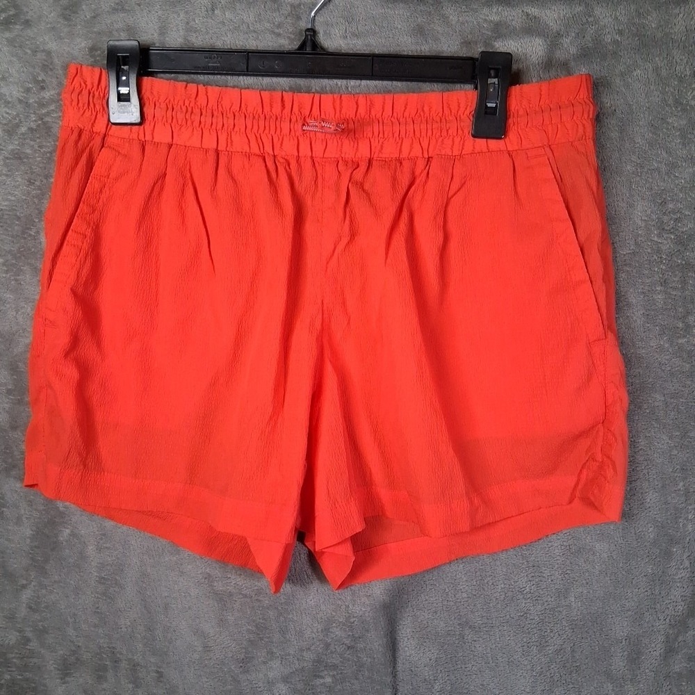 Lot‎ Of 2 Columbia Windgates Wind Shorts Women's Size Large 32 To 34 Orange Gray
